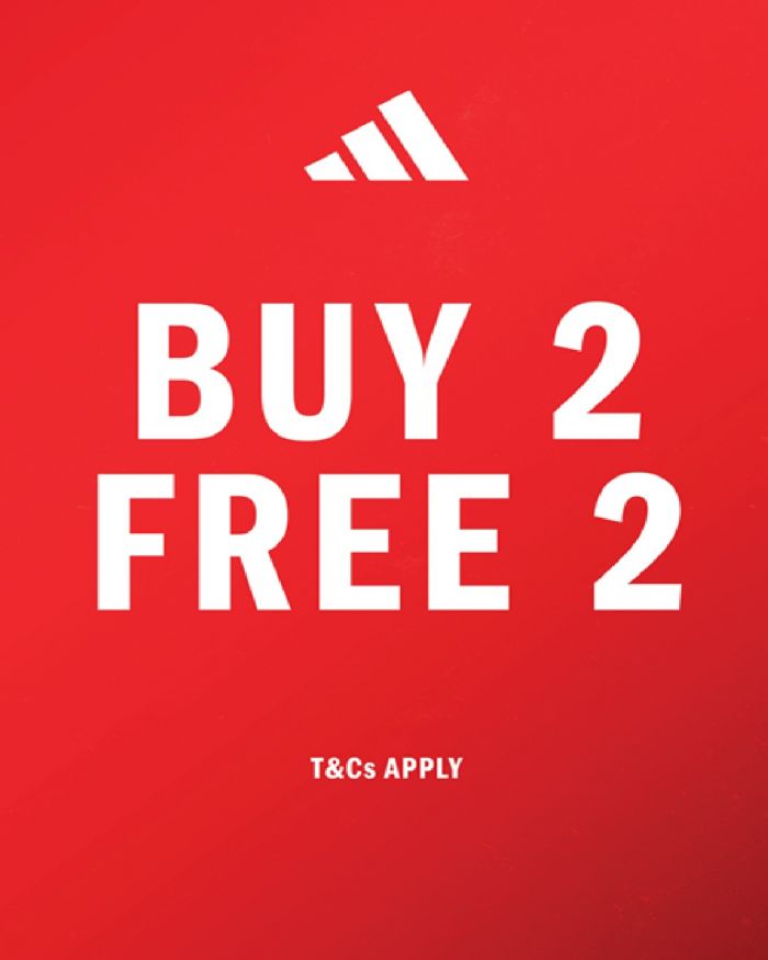 Adidas Sale at Genting Highlands Premium Outlets: Buy 2 FREE 2! (6-9 June 2025) Adidas Sale at Genting Highlands Premium Outlets: Buy 2 FREE 2! (6-9 June 2025)