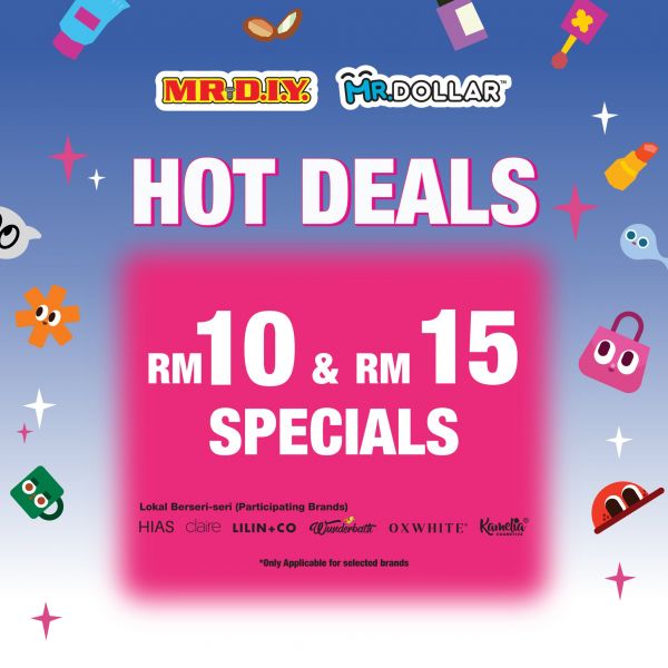 MR.DIY & MR.DOLLAR RM10 & RM15 Specials – June 2025 MR.DIY & MR.DOLLAR RM10 & RM15 Specials – June 2025