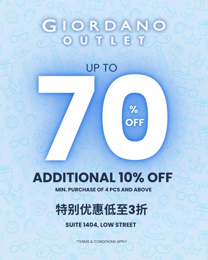 Giordano Sale at Genting Highlands Premium Outlets – Up to 70% + Extra 10% OFF (27–29 June 2025) Giordano Sale at Genting Highlands Premium Outlets – Up to 70% + Extra 10% OFF (27–29 June 2025)