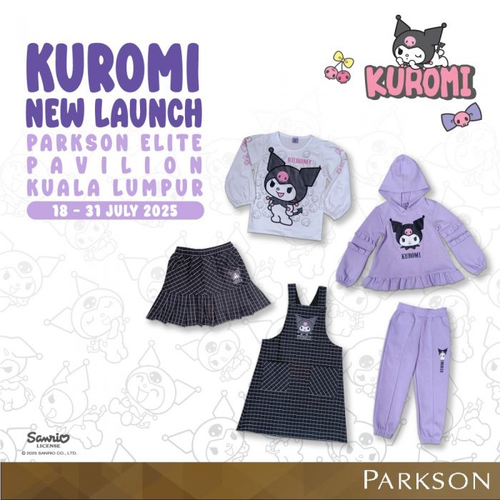 Parkson Kuromi Apparel New Launch at Pavilion KL (18–31 July 2025) Parkson Kuromi Apparel New Launch at Pavilion KL (18–31 July 2025)