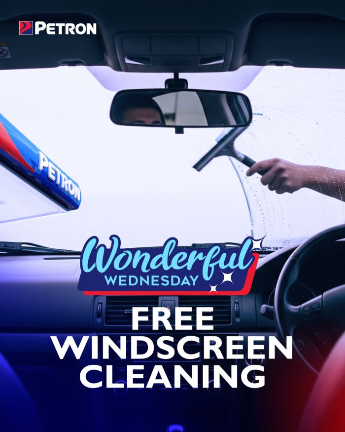 Petron Wonderful Wednesday: Free Windscreen Cleaning Every Wednesday! Petron Wonderful Wednesday: Free Windscreen Cleaning Every Wednesday!