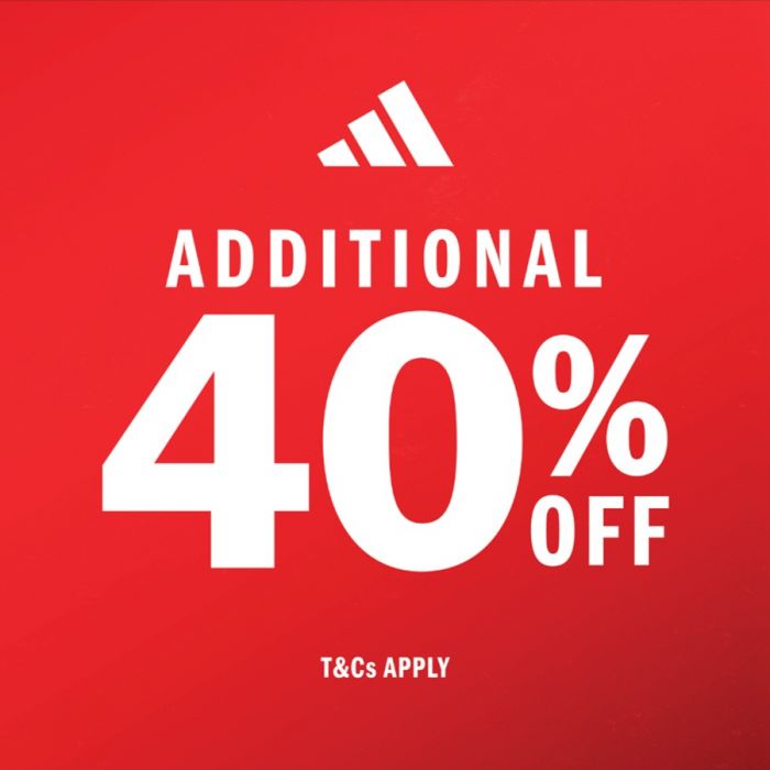 Adidas Sale at Mitsui Outlet Park: Extra 40% OFF Footwear & Apparel (7-10 August 2025) Adidas Sale at Mitsui Outlet Park: Extra 40% OFF Footwear & Apparel (7-10 August 2025)