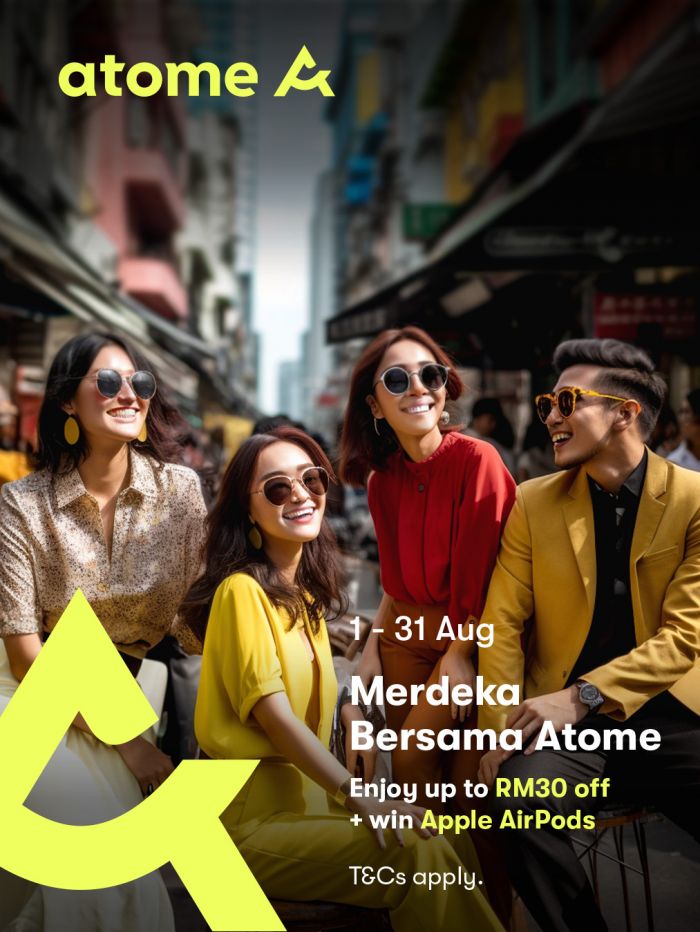 Swan Atome Merdeka Promotion: RM30 Off & Apple AirPods Giveaway (1–31 August 2025) Swan Atome Merdeka Promotion: RM30 Off & Apple AirPods Giveaway (1–31 August 2025)