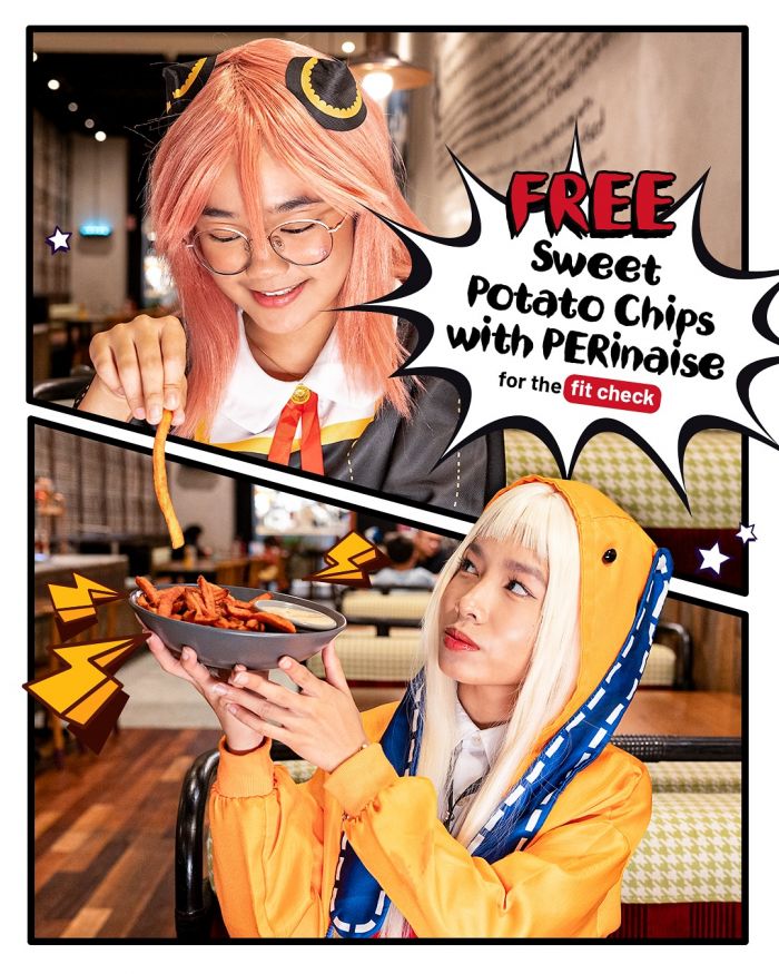 Nando’s The Mines Cosplay Promo: Free Sweet Potato Chips with PERinaise (22-24 Aug 2025) Nando’s The Mines Cosplay Promo: Free Sweet Potato Chips with PERinaise (22-24 Aug 2025)