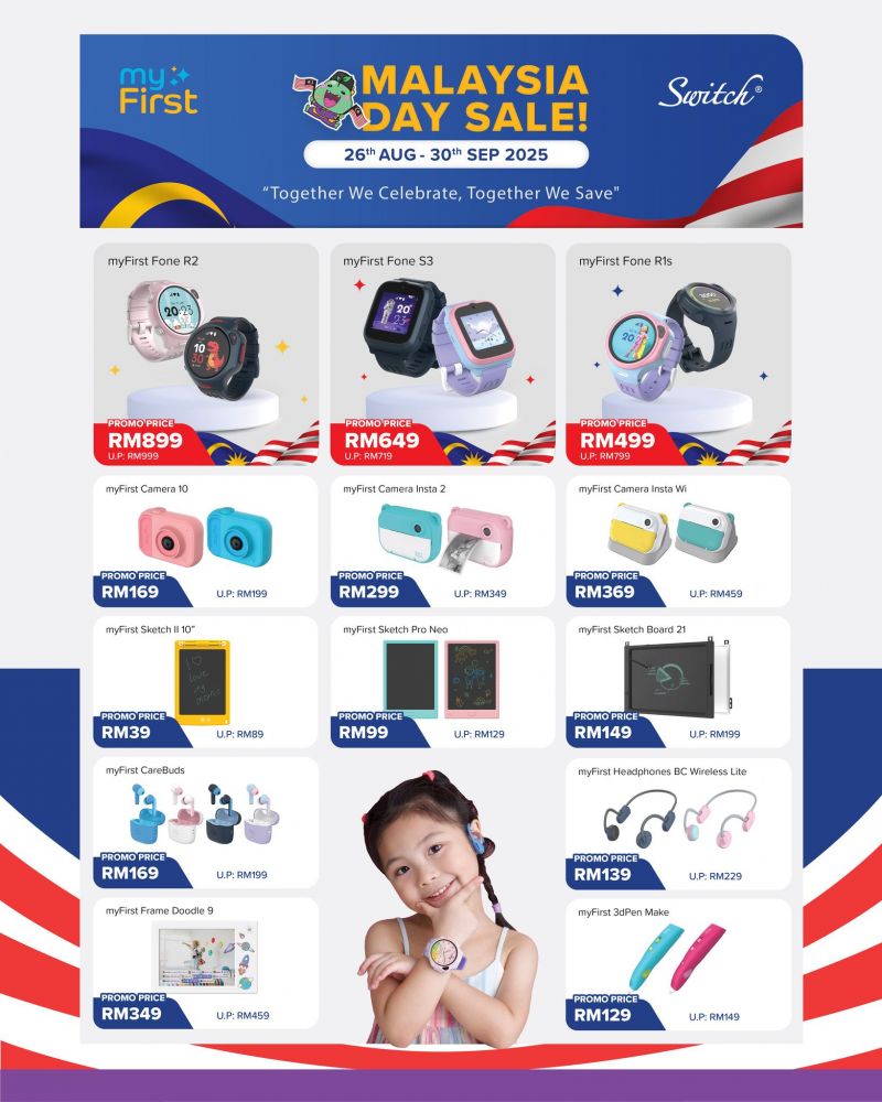 Switch myFirst Merdeka & Malaysia Day Promotion 2025 – Save Up to RM300 (26 Aug – 30 Sep) Switch myFirst Merdeka & Malaysia Day Promotion 2025 – Save Up to RM300 (26 Aug – 30 Sep)