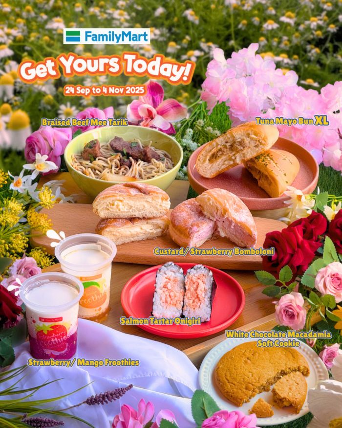 FamilyMart New Delight: Fresh Menu Launch with Bomboloni, Froothies & More | 24 Sept – 4 Nov 2025 FamilyMart New Delight: Fresh Menu Launch with Bomboloni, Froothies & More | 24 Sept – 4 Nov 2025