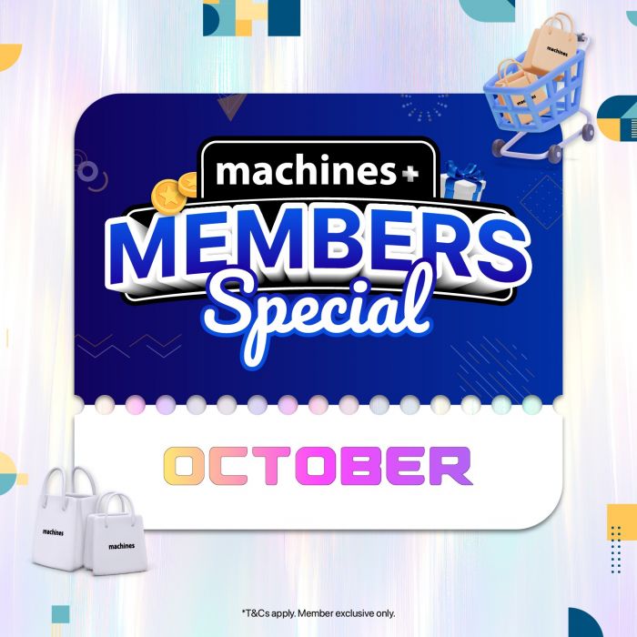 Machines Members Special Promotion: Apple Accessories Deals | 1–31 Oct 2025 Machines Members Special Promotion: Apple Accessories Deals | 1–31 Oct 2025
