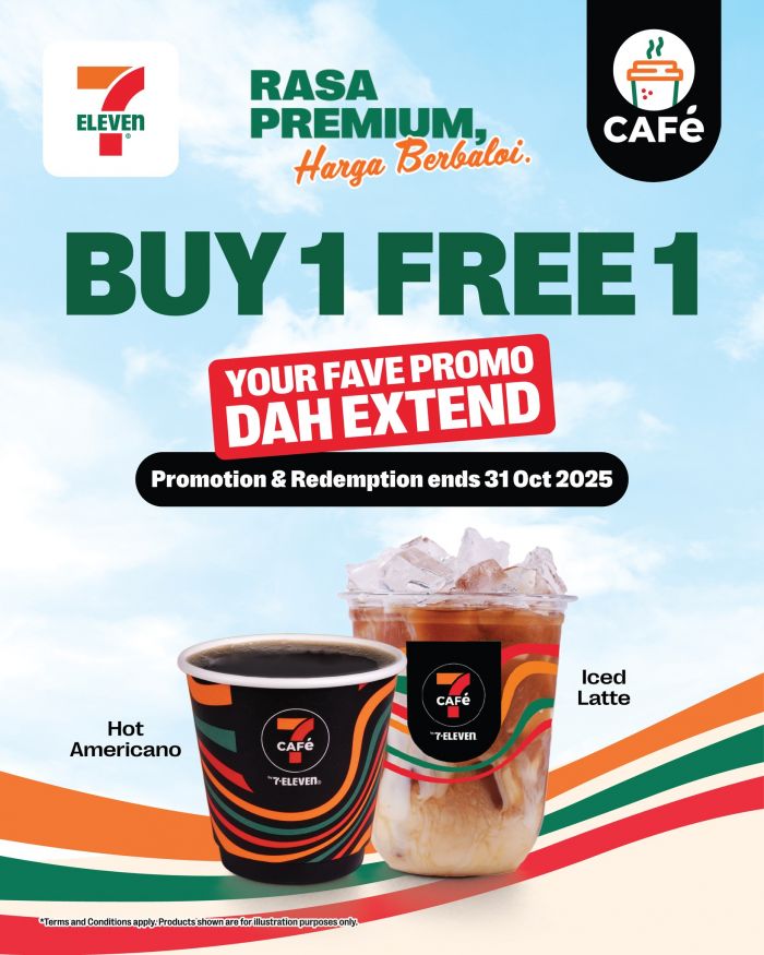 7-Eleven Buy 1 Free 1 Coffee Promotion | Until 31 Oct 2025 7-Eleven Buy 1 Free 1 Coffee Promotion | Until 31 Oct 2025