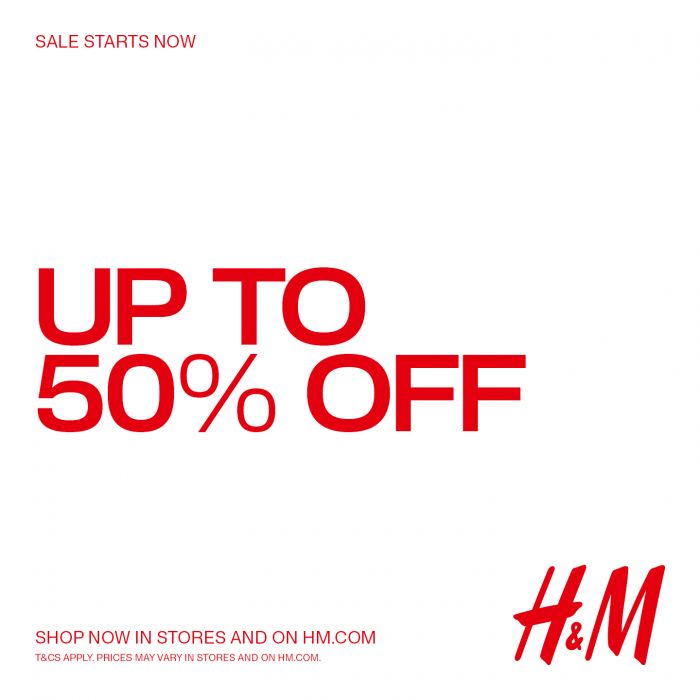 H&M Mid Season Sale: Up to 50% Off | 6-13 October 2025 H&M Mid Season Sale: Up to 50% Off | 6-13 October 2025