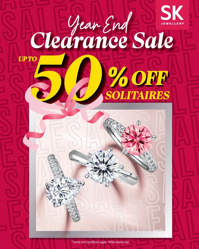 SK Jewellery Year End Clearance Sale: Up To 50% OFF Solitaires | Oct 2025 SK Jewellery Year End Clearance Sale: Up To 50% OFF Solitaires | Oct 2025