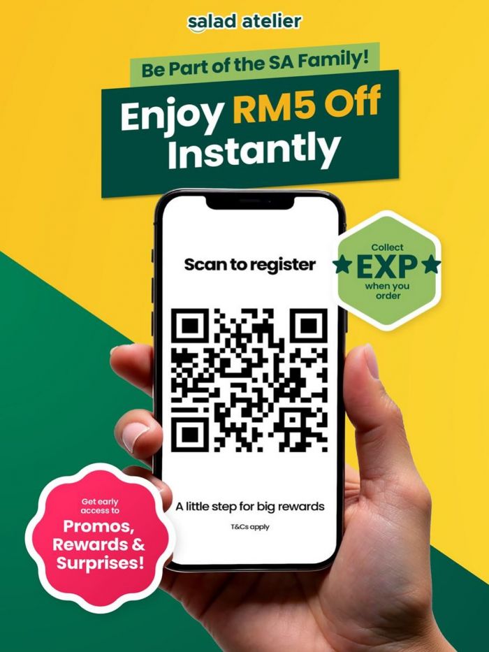 Salad Atelier RM5 OFF Instantly Promotion Salad Atelier RM5 OFF Instantly Promotion