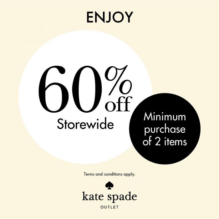 Kate Spade Outlet Sale at Mitsui Outlet Park: 60% Off Storewide | 31 Oct – 2 Nov 2025 Kate Spade Outlet Sale at Mitsui Outlet Park: 60% Off Storewide | 31 Oct – 2 Nov 2025