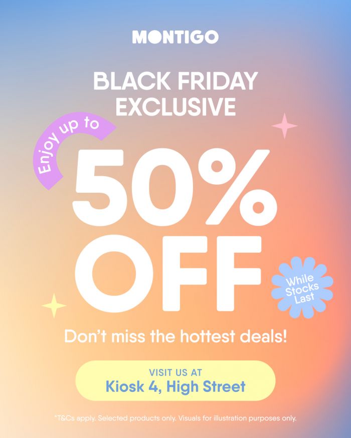 Montigo Black Friday Sale at Genting Highlands Premium Outlets: Up to 50% Off | 3-30 Nov 2025 Montigo Black Friday Sale at Genting Highlands Premium Outlets: Up to 50% Off | 3-30 Nov 2025