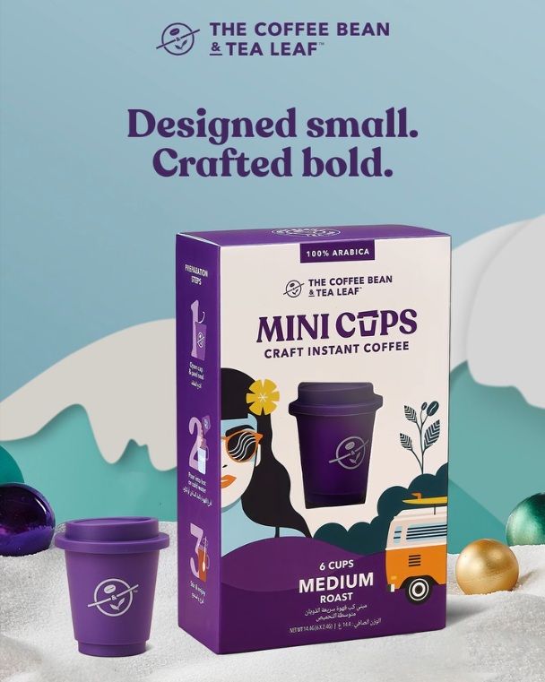 The Coffee Bean Mini Cup Craft Instant Coffee: 100% Arabica Medium Roast | Nov 2025 The Coffee Bean Mini Cup Craft Instant Coffee: 100% Arabica Medium Roast | Nov 2025