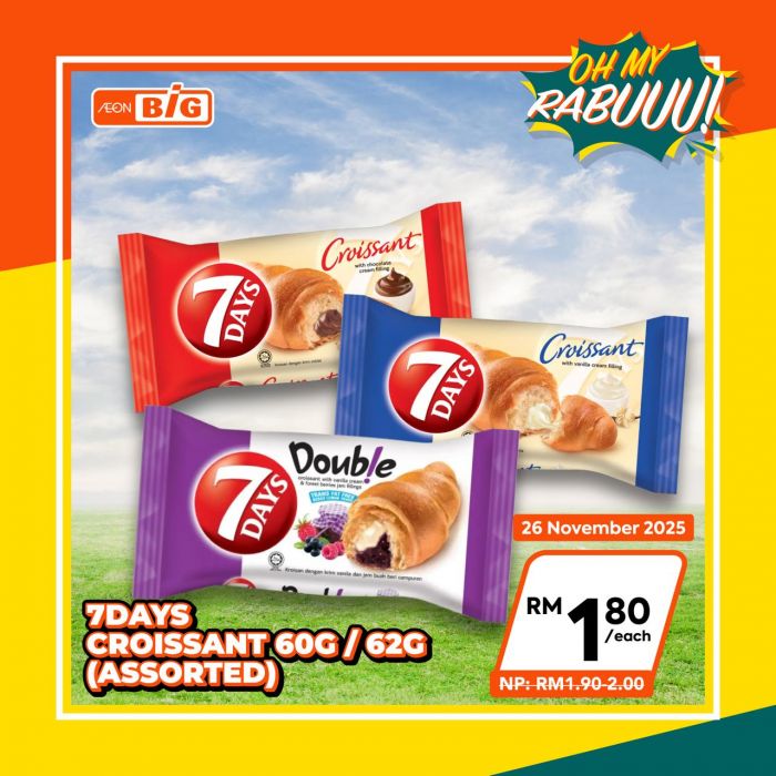 AEON BiG Wednesday Promotion: Oh My Rabuuu Deals & Discounts | 26 November 2025 AEON BiG Wednesday Promotion: Oh My Rabuuu Deals & Discounts | 26 November 2025