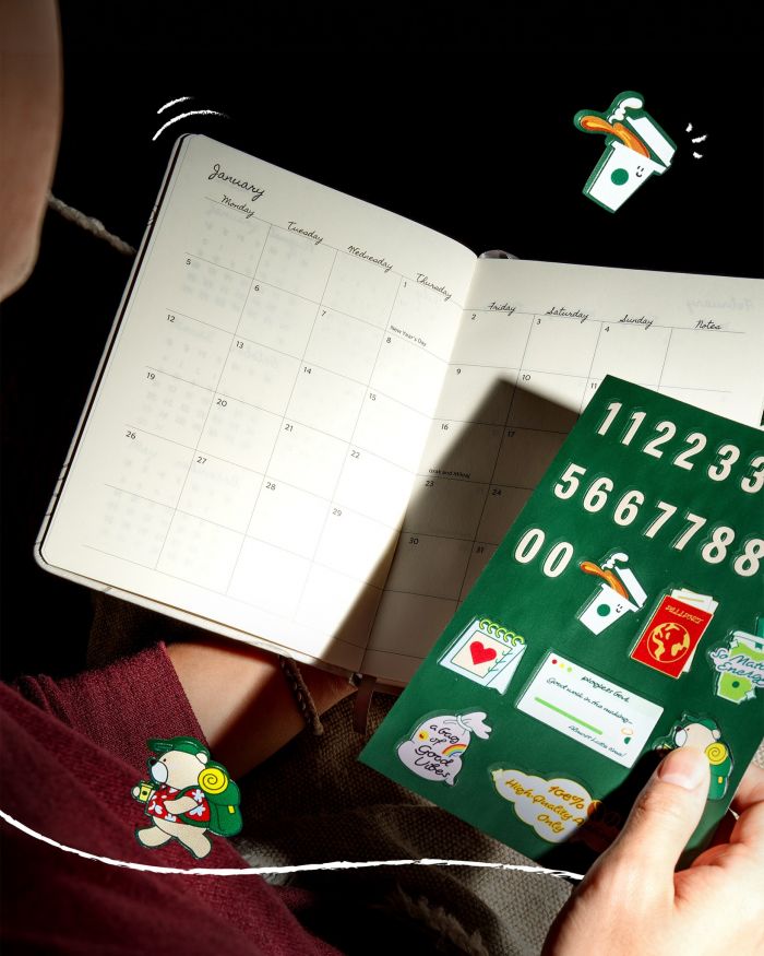 Starbucks 2026 Starbucks Planner: Redeem with 300 Stars | Until 31 Dec 2025 Starbucks 2026 Starbucks Planner: Redeem with 300 Stars | Until 31 Dec 2025