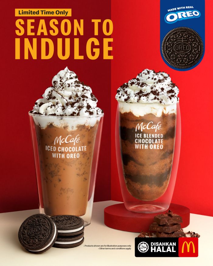 McDonald’s McCafé Chocolate Oreo Series: Limited-Time Chocolate Drinks Made with Real Oreo McDonald’s McCafé Chocolate Oreo Series: Limited-Time Chocolate Drinks Made with Real Oreo