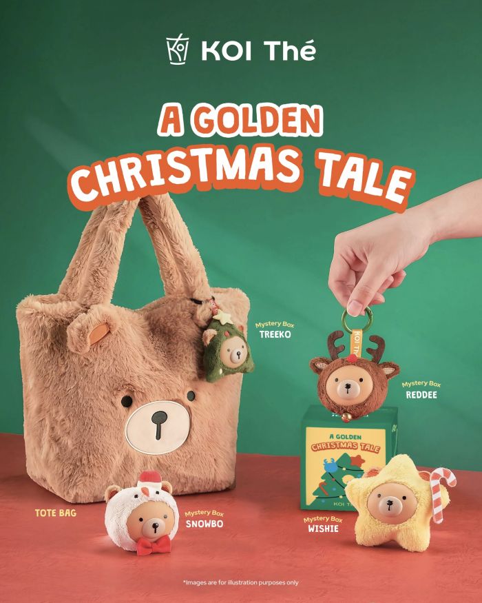 KOI Thé Christmas Tale: Mystery Box & Tote Bag PWP Promotion | December 2025 KOI Thé Christmas Tale: Mystery Box & Tote Bag PWP Promotion | December 2025