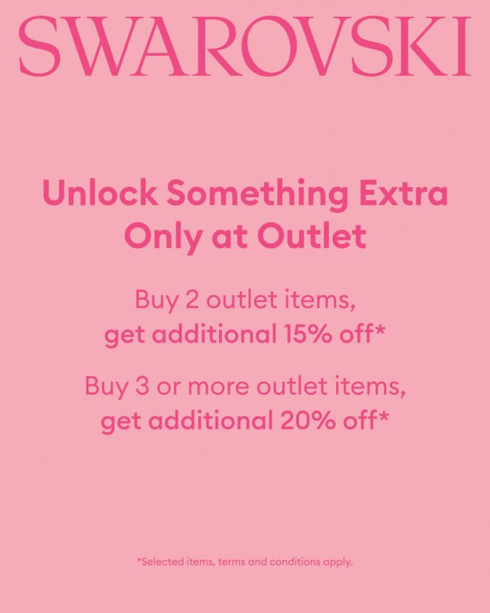 Swarovski Johor Premium Outlets Sale: Additional 15%–20% Off Outlet Items | December 2025 Swarovski Johor Premium Outlets Sale: Additional 15%–20% Off Outlet Items | December 2025