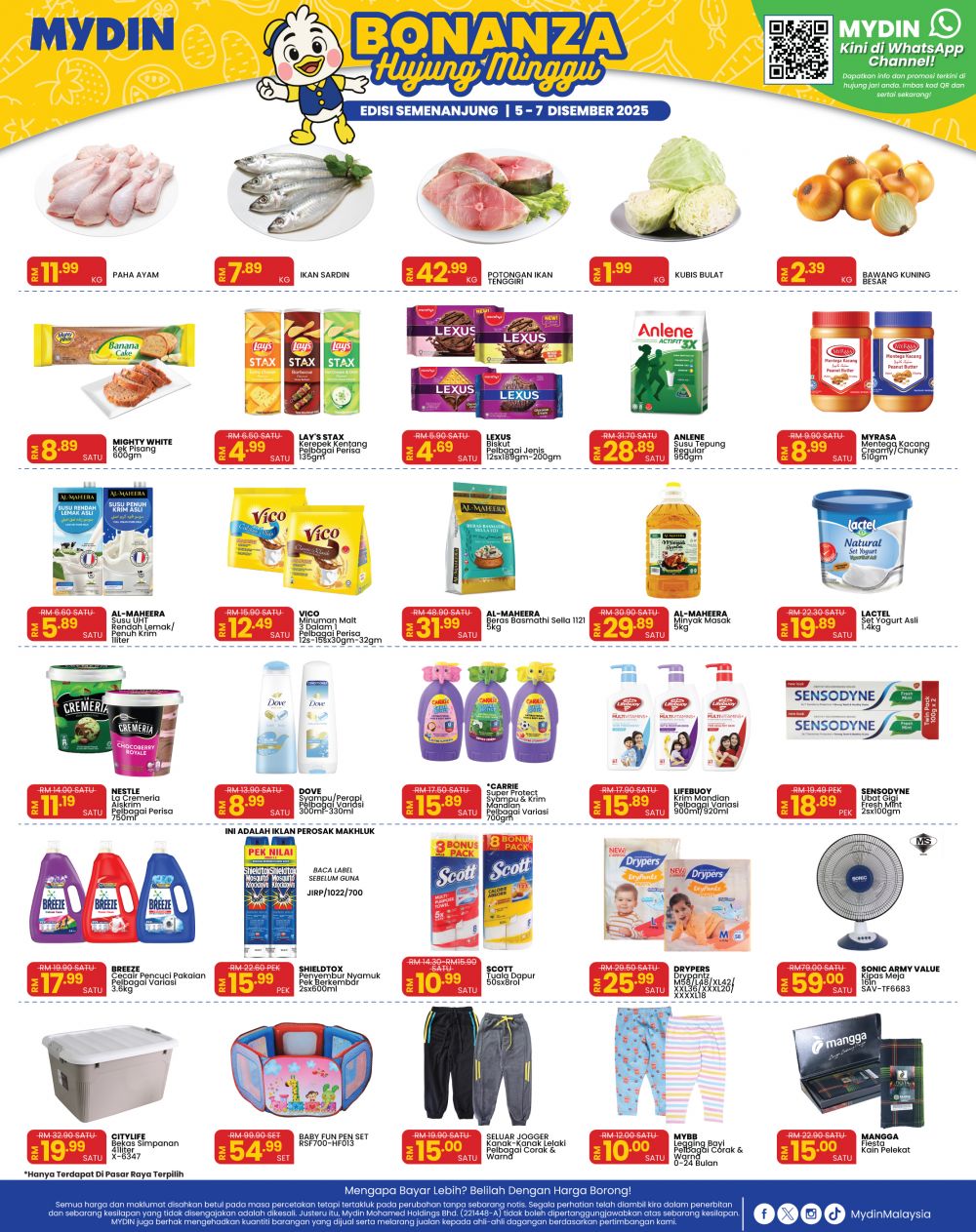 MYDIN Weekend Promotion: Bonanza Hujung Minggu Deals | 5–7 December 2025 MYDIN Weekend Promotion: Bonanza Hujung Minggu Deals | 5–7 December 2025