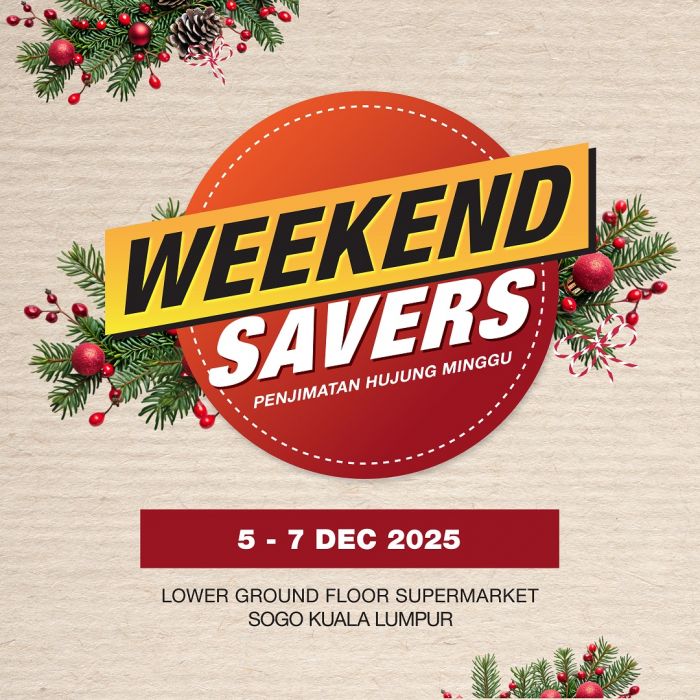 SOGO KL Weekend Promotion: Grocery & Household Deals | 5–7 Dec 2025 SOGO KL Weekend Promotion: Grocery & Household Deals | 5–7 Dec 2025