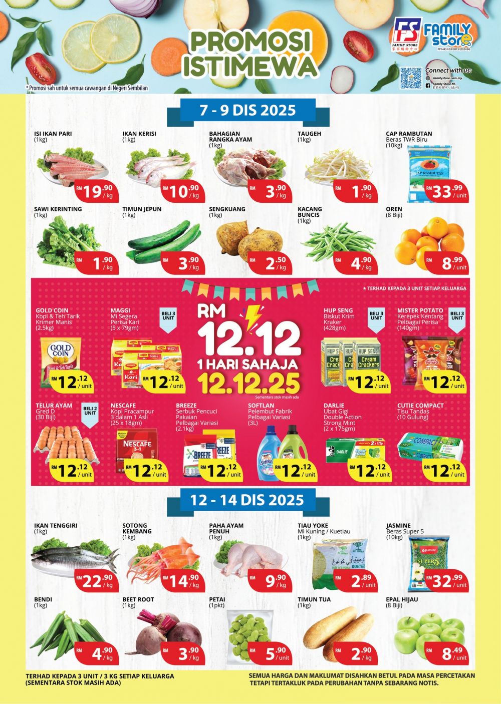 Family Store Negeri Sembilan Promotion: Special December Deals | 7–18 Dec 2025 Family Store Negeri Sembilan Promotion: Special December Deals | 7–18 Dec 2025