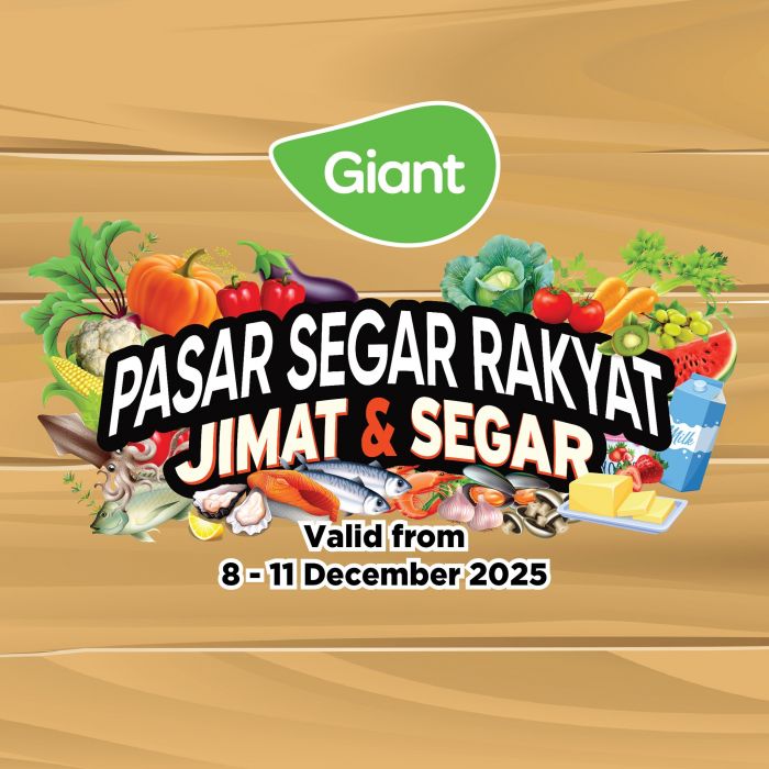 Giant Promotion: Fresh Market Deals & Grocery Offers | 8-11 Dec 2025 Giant Promotion: Fresh Market Deals & Grocery Offers | 8-11 Dec 2025