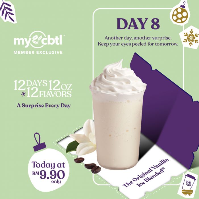 Coffee Bean 12.12 Promotion: Vanilla Ice Blended RM9.90 Deal | 8 Dec 2025 Coffee Bean 12.12 Promotion: Vanilla Ice Blended RM9.90 Deal | 8 Dec 2025