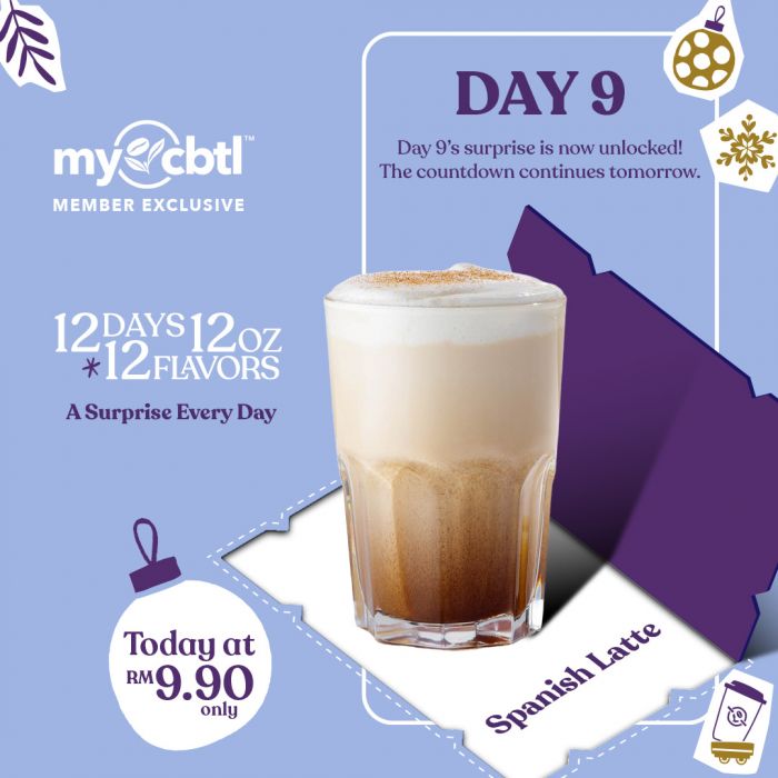 Coffee Bean Promotion: Spanish Latte RM9.90 Deal | 9 Dec 2025 Coffee Bean Promotion: Spanish Latte RM9.90 Deal | 9 Dec 2025