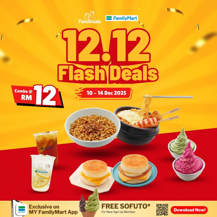 FamilyMart 12.12 Promotion: RM12 Combo Deals | 10–14 Dec 2025 FamilyMart 12.12 Promotion: RM12 Combo Deals | 10–14 Dec 2025