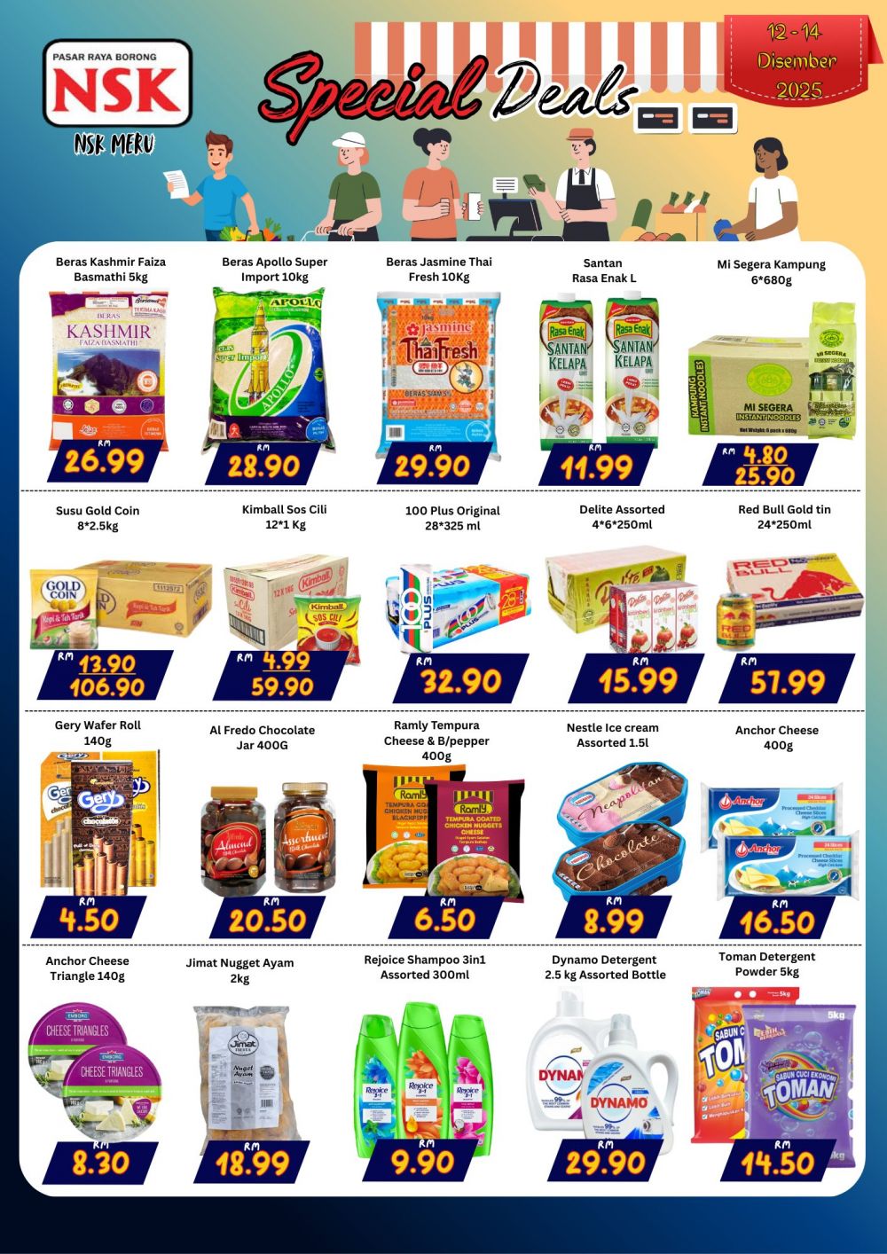 NSK Meru Weekend Promotion: Special Deals on Groceries & Fresh Vegetables | 12–14 Dec 2025 NSK Meru Weekend Promotion: Special Deals on Groceries & Fresh Vegetables | 12–14 Dec 2025