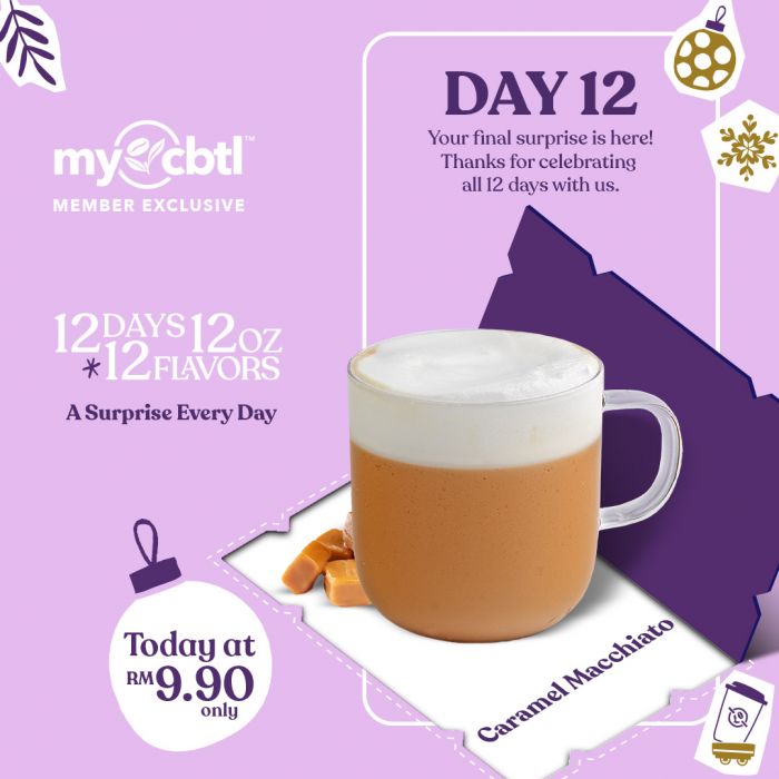 Coffee Bean Promotion: Caramel Macchiato RM9.90 | 12 Dec 2025 Coffee Bean Promotion: Caramel Macchiato RM9.90 | 12 Dec 2025