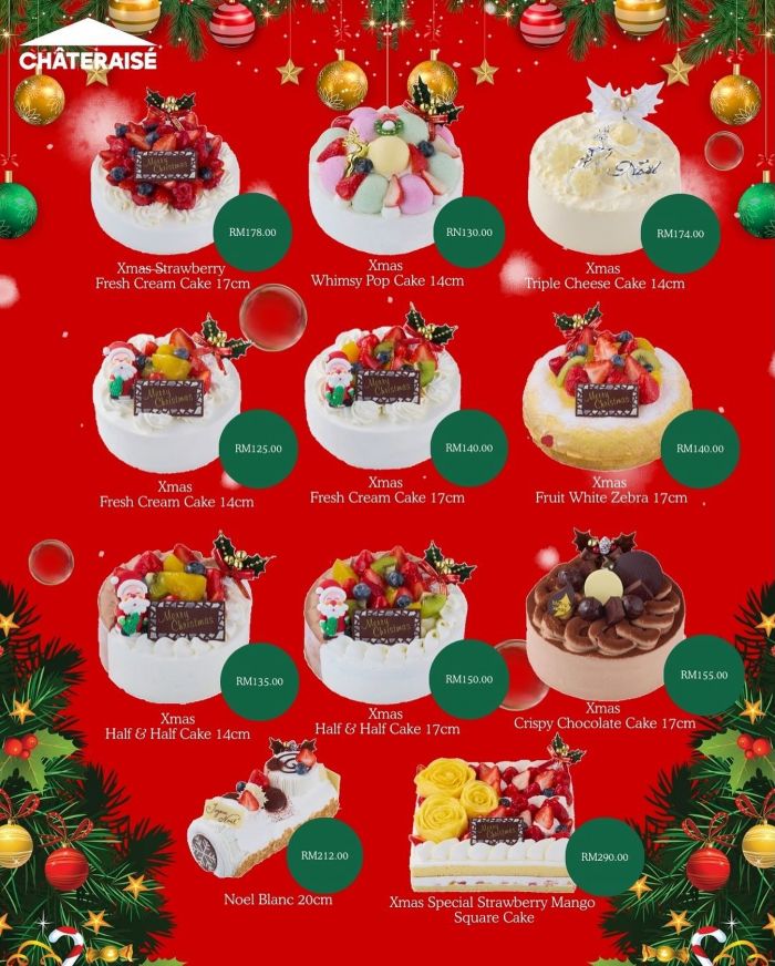 Chateraise 2025 Christmas Cake: Festive Japanese Cakes for the Holiday Season Chateraise 2025 Christmas Cake: Festive Japanese Cakes for the Holiday Season