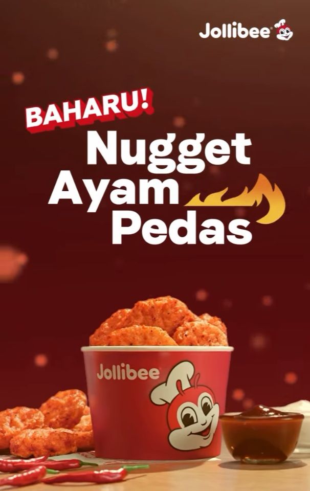 Jollibee Nugget Ayam Pedas: Spicy Chicken Nuggets Malaysia Jollibee Nugget Ayam Pedas: Spicy Chicken Nuggets Malaysia