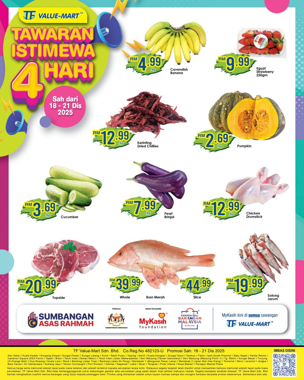 TF Value-Mart 4-Day Promotion: Tawaran Istimewa Barang Rumah | 18–21 December 2025 TF Value-Mart 4-Day Promotion: Tawaran Istimewa Barang Rumah | 18–21 December 2025