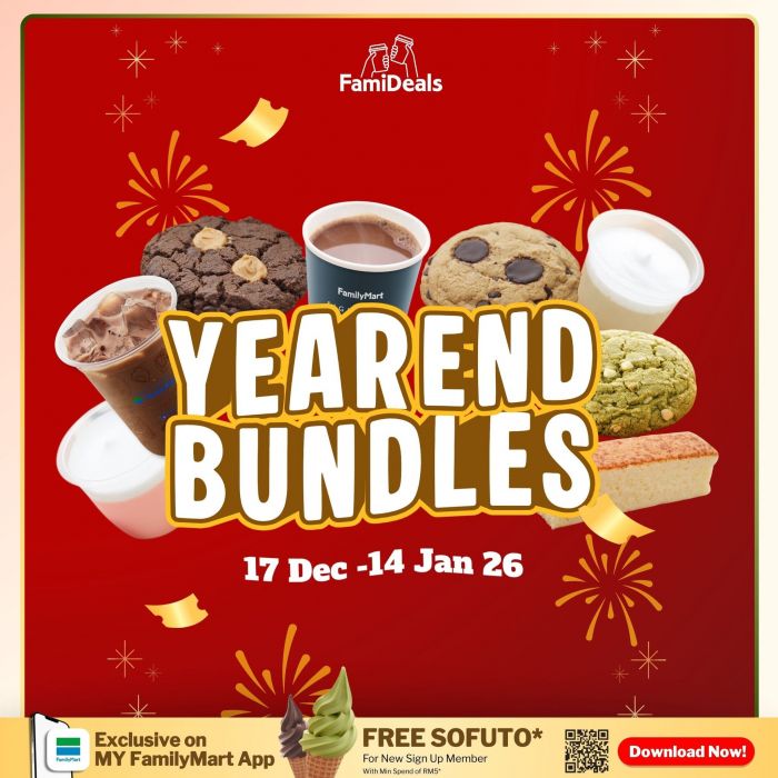 FamilyMart Year End Bundles: FamiDeals Dessert & Drink Combos | 17 Dec 2025 – 14 Jan 2026 FamilyMart Year End Bundles: FamiDeals Dessert & Drink Combos | 17 Dec 2025 – 14 Jan 2026