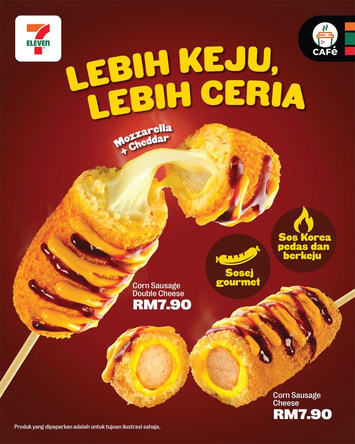 7-Eleven Café Double Cheese Corn Sausage: Mozzarella & Cheddar Treats | December 2025 7-Eleven Café Double Cheese Corn Sausage: Mozzarella & Cheddar Treats | December 2025