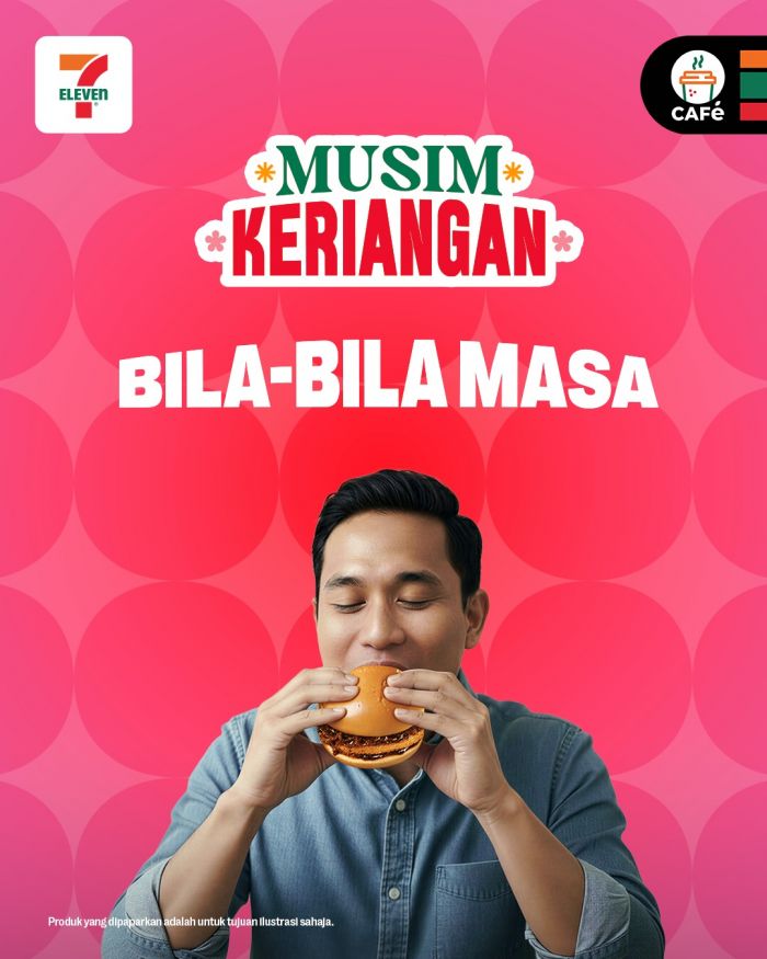 7-Eleven CAFé 7Meals Musim Keriangan: RM9.90 Meal Set (Choose 1 Main, 1 Side, 1 Drink) 7-Eleven CAFé 7Meals Musim Keriangan: RM9.90 Meal Set (Choose 1 Main, 1 Side, 1 Drink)