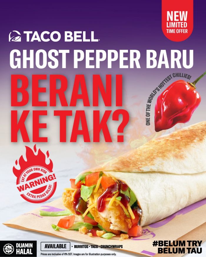 Taco Bell Ghost Pepper Series: New Ghost Pepper Menu (Crunchwrap, Burrito, Taco, Big Bell Meal) Taco Bell Ghost Pepper Series: New Ghost Pepper Menu (Crunchwrap, Burrito, Taco, Big Bell Meal)