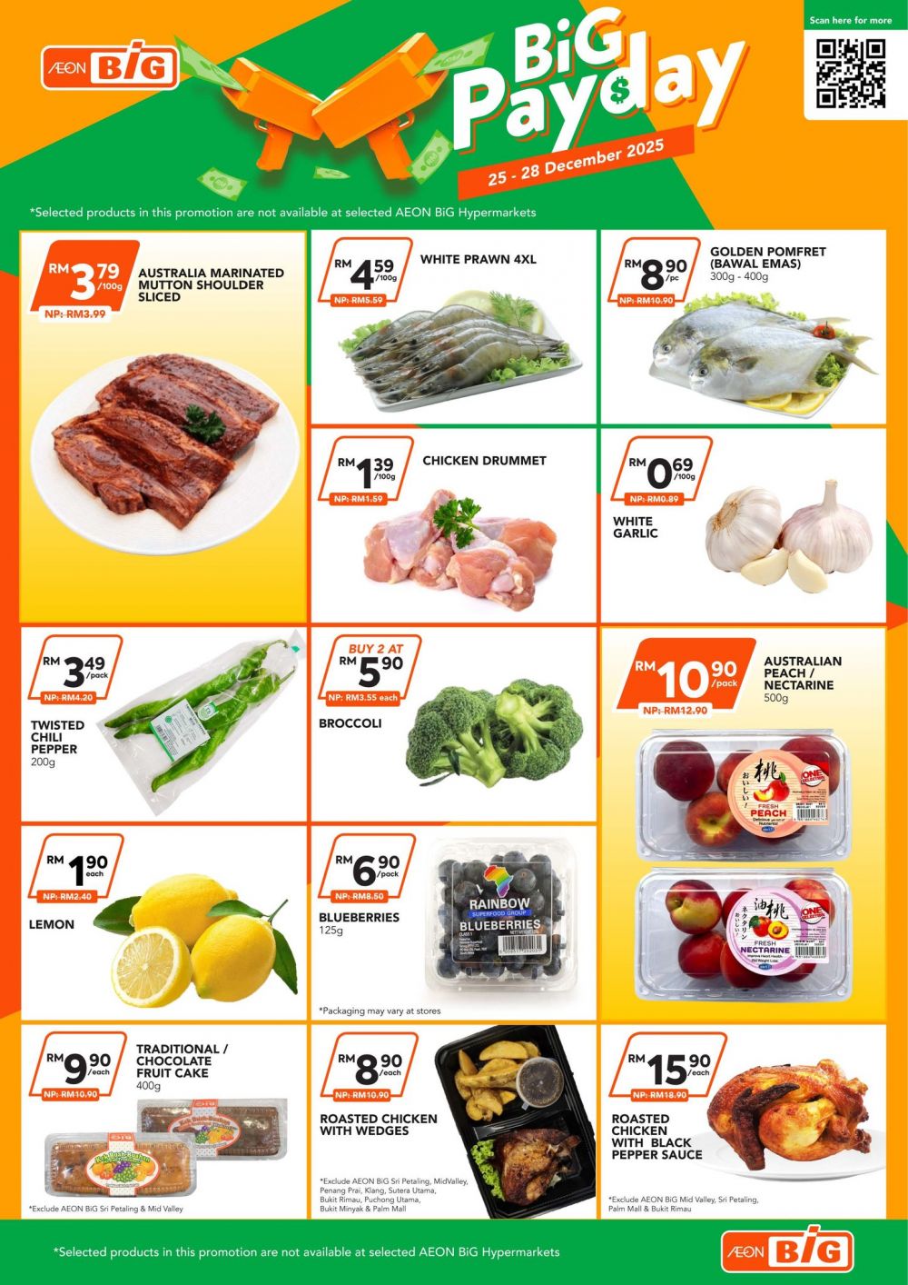 AEON BiG Payday Promotion: Grocery, Fresh Food & Household Deals | 25–28 Dec 2025 AEON BiG Payday Promotion: Grocery, Fresh Food & Household Deals | 25–28 Dec 2025