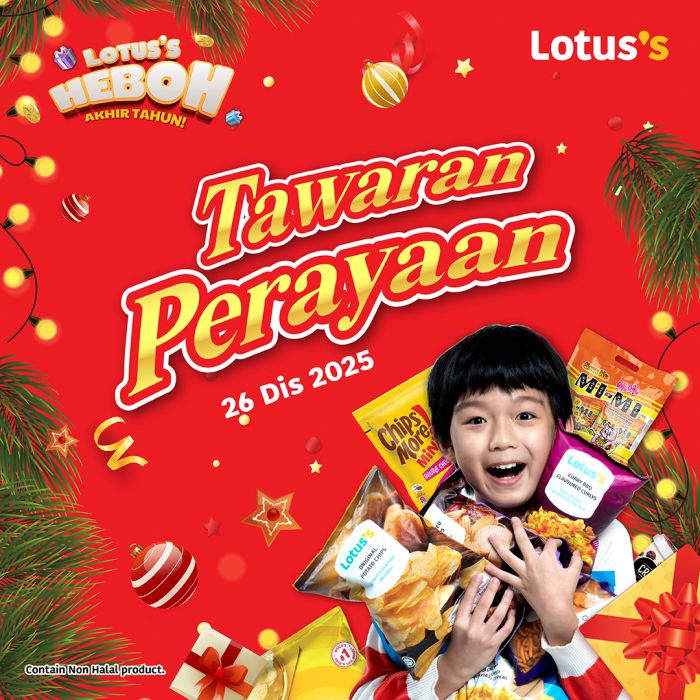 Lotus’s Year End Promotion: Groceries & Drinks Deals | 26–31 Dec 2025 Lotus’s Year End Promotion: Groceries & Drinks Deals | 26–31 Dec 2025