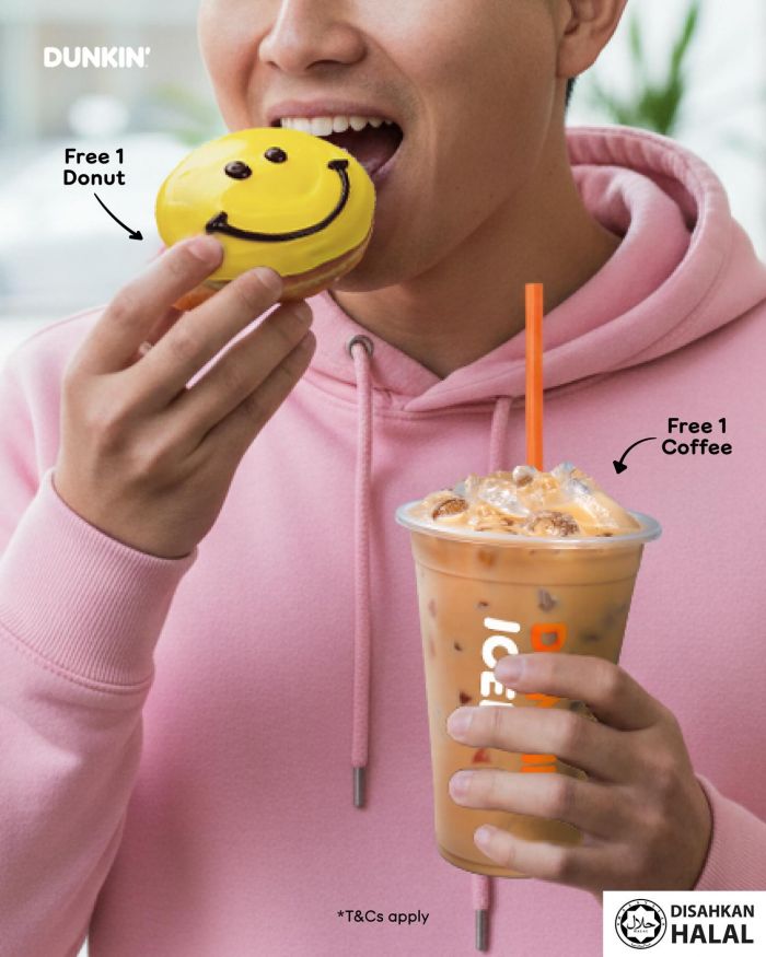 Dunkin’ Payday Yayday Promotion: Free Fancy Donut & Iced Coffee | 27-31 Dec 2025 Dunkin’ Payday Yayday Promotion: Free Fancy Donut & Iced Coffee | 27-31 Dec 2025
