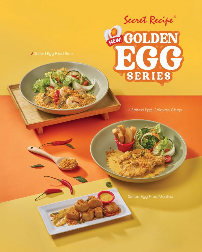 Secret Recipe Golden Egg Series: Salted Egg Chicken Chop & Fried Rice | Available Now Secret Recipe Golden Egg Series: Salted Egg Chicken Chop & Fried Rice | Available Now
