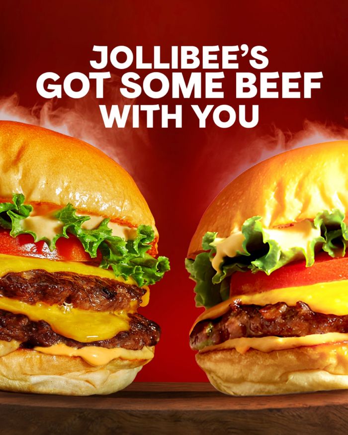 Jollibee Jolliburger Deluxe: 100% Juicy Beef & Creamy Cheddar | Available Now Jollibee Jolliburger Deluxe: 100% Juicy Beef & Creamy Cheddar | Available Now