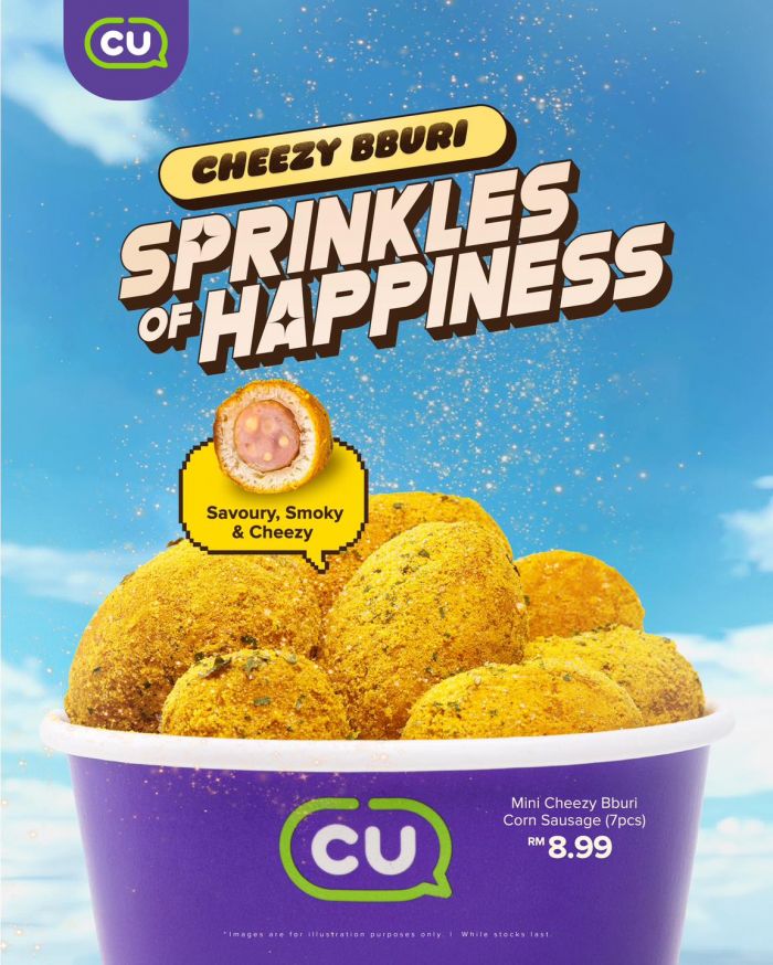CU Cheezy Bburi: Mini Corn Sausage Promotion | January 2026 CU Cheezy Bburi: Mini Corn Sausage Promotion | January 2026