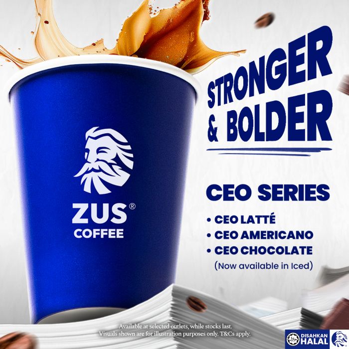ZUS Coffee CEO Series: Stronger & Bolder CEO Latté, Americano & Chocolate | January 2026 ZUS Coffee CEO Series: Stronger & Bolder CEO Latté, Americano & Chocolate | January 2026