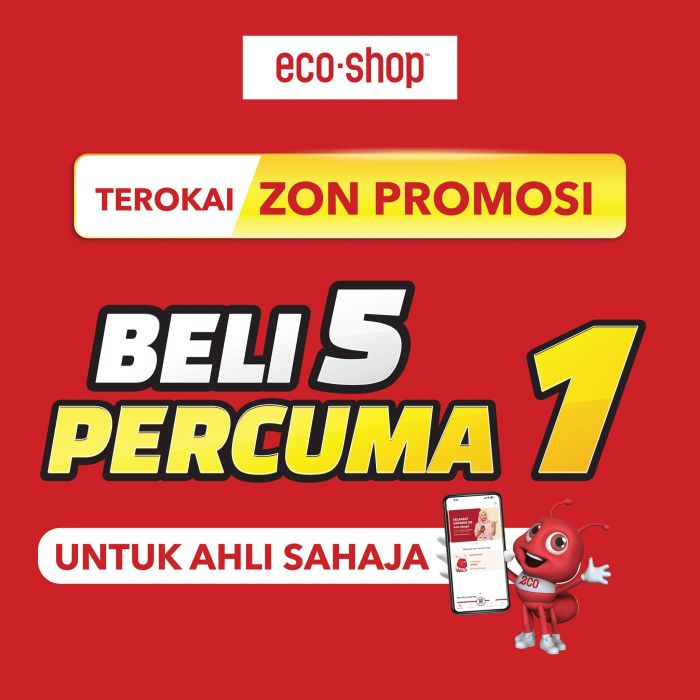 Eco Shop Buy 5 Free 1 Promotion: Member Exclusive Deals | From 1 January 2026 Eco Shop Buy 5 Free 1 Promotion: Member Exclusive Deals | From 1 January 2026