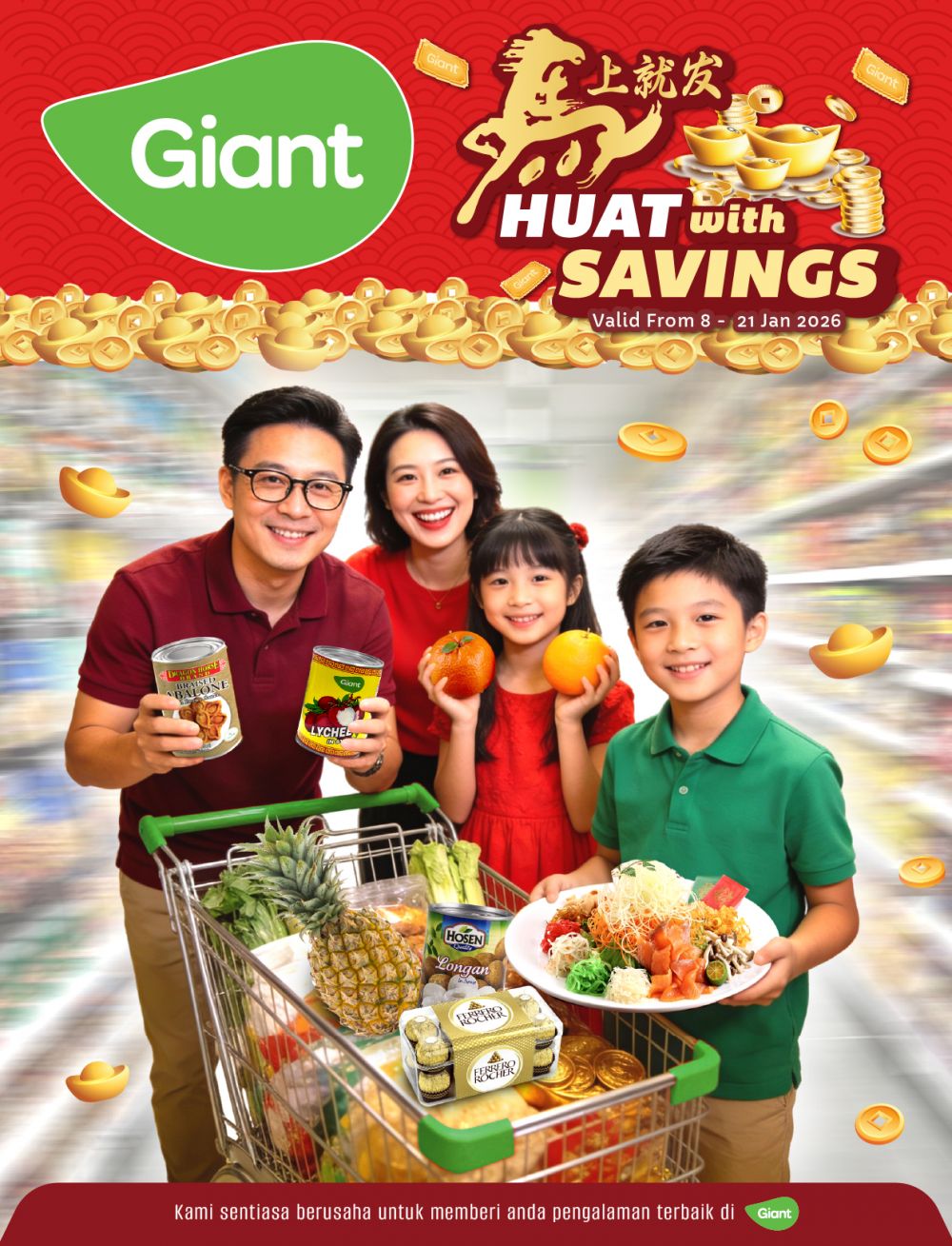 Giant Promotion Catalogue: CNY Essentials, Snacks & Hampers | 8-21 January 2026 Giant Promotion Catalogue: CNY Essentials, Snacks & Hampers | 8-21 January 2026