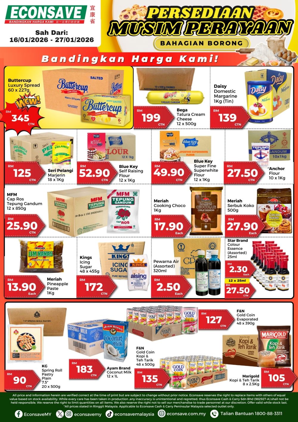 Econsave Promotion: Persediaan Musim Perayaan & Borong Deals | 16-27 January 2026 Econsave Promotion: Persediaan Musim Perayaan & Borong Deals | 16-27 January 2026