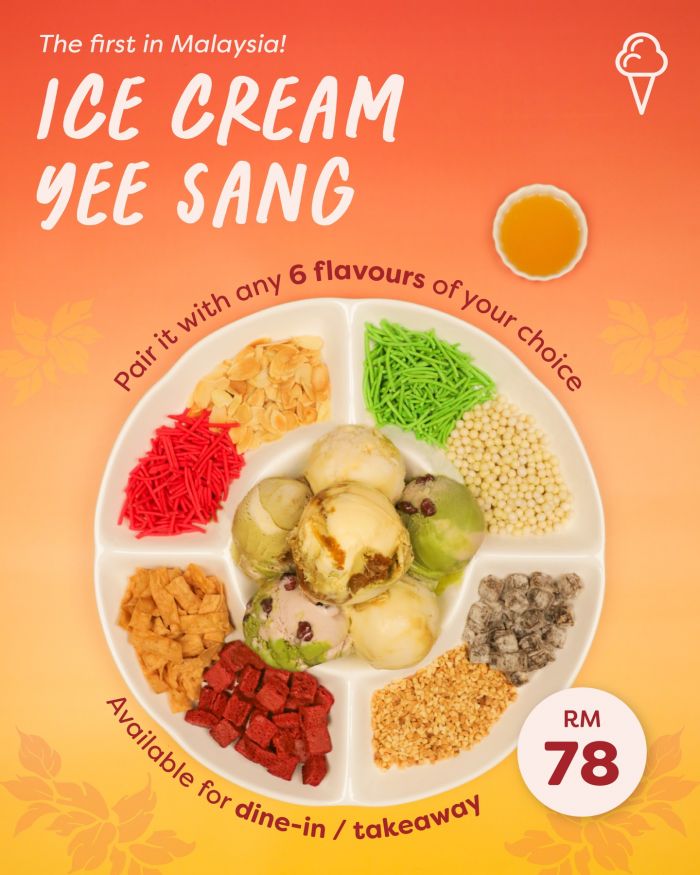 Inside Scoop Ice Cream Yee Sang: RM78 CNY Prosperity Toss | January 2026 Inside Scoop Ice Cream Yee Sang: RM78 CNY Prosperity Toss | January 2026